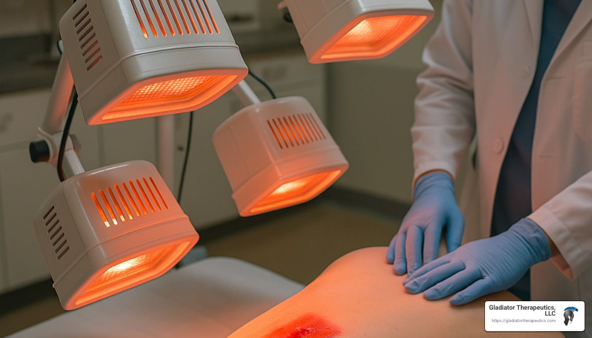 infrared healing lights